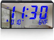 boctop desk digital alarm clock home audio logo