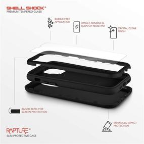 img 3 attached to Enhance Your iPhone 11 Experience with the Cellairis Bundle: Black Cell Phone Case and Tempered-Glass Screen Protector