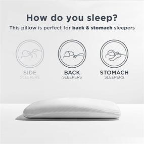 img 1 attached to 😴 Tempur-Pedic TEMPUR-Essential подушка для опоры: стандартный размер для мягкого и роскошного сна