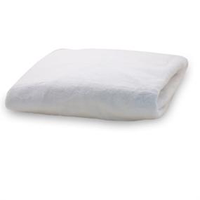 img 1 attached to 👶 Ultra-Soft and Stylish Rumble Tuff Silky Minky Changing Pad Cover in White - Perfectly Compact