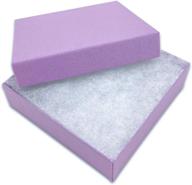 💜 thedisplayguys 100-пакет #33 карточная упаковка из картонной бумаги для ювелирных изделий - фиолетовый лаванда (3.5" x 3.5" x 1") - улучшенный seo логотип