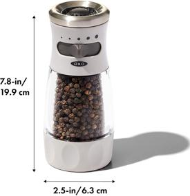 img 3 attached to 🌶️ Mess-Free Pepper Grinding Made Easy with OXO Good Grips Contoured Grinder