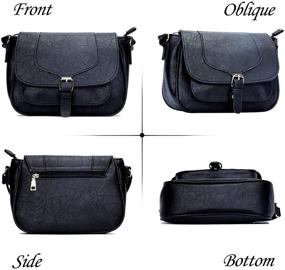 img 3 attached to Stylish & Functional KKXIU Lightweight Crossbody Handbags for Women