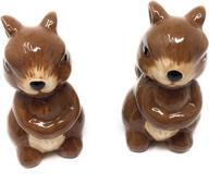 🐿️ enhance your dining experience with the harvest salt pepper shaker squirrel логотип