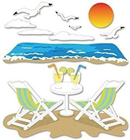 img 4 attached to 🏖️ Discover Endless Beach Leisure with Jolees Boutique Dimensional Stickers