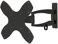 📺 monoprice stable series tv wall mount bracket for 23in-42in tvs, 44lbs weight capacity, full-motion articulating design, 1.8in-13.0in extension, vesa patterns up to 200x200, ul certified logo