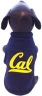 polar fleece dog sweatshirt 🐻 - ncaa california golden bears edition логотип