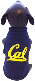 img 2 attached to Polar Fleece Dog Sweatshirt 🐻 - NCAA California Golden Bears Edition