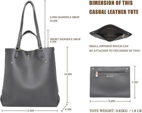 img 1 attached to Womens Montana West Shoulder Handbags MWC C021BK - Stylish Satchels with Wallets