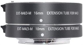 img 4 attached to 📷 Enhance Your Camera's Macro Abilities - Mcoplus EXT-M4/3-M 10mm 16mm Automatic Extension Tube for Olympus Panasonic Micro 4/3 System Camera