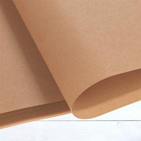 img 2 attached to OAMCEG 300 PCS Parchment Paper Sheets: Non-Stick, Unbleached, Pre-Cut for Baking, Grilling, Air Fryer, Steaming - Includes Silicone Brush