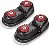 ⛵ high-performance ganguola cam cleat: smooth fast entry for line sizes upto 5/8-inch, essential for sailing sailboat kayak (2pcs) логотип
