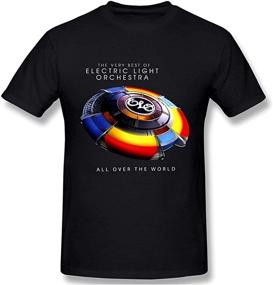 img 1 attached to Electric Light Orchestra Graphic Workout Cotton Men's Clothing