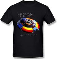 electric light orchestra graphic workout cotton men's clothing logo
