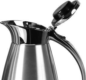 img 2 attached to 🍶 Brushed Stainless Steel Insulated Server by Frieling