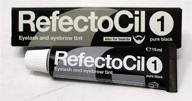 🖤 transform your look with refectocil cream hair dye in intense pure black shade logo