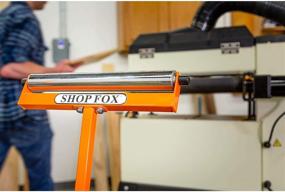 img 2 attached to 🛠️ Enhanced Shop Fox D4800 Roller Stand with Advanced Features