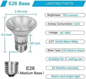 img 2 attached to Maximize Efficiency with 🔋 Par20 Medium Lasting Output Halogen