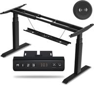 🖥️ haiaojia electric stand up desk frame workstation with dual motors, ergonomic height adjustable base - memory controller included (frame only) logo