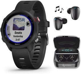 img 4 attached to 🏃 Улучшите свой бег с помощью Garmin Forerunner 245 GPS Running Smartwatch & Bundle от Wearable4U