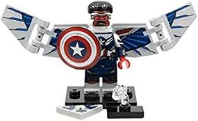 img 4 attached to LEGO Marvel Captain America Minifigure