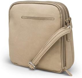 img 1 attached to MultiSac North South Around Crossbody Women's Handbags & Wallets and Crossbody Bags