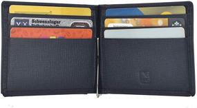 img 3 attached to SKYLE Bifold Wallet Money 11 5X9 0X2: Sleek and Durable Men's Accessory