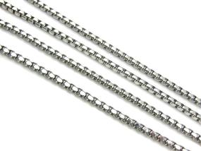 img 1 attached to 🔗 SC 1029 Stainless Steel Chains Findings for Beading & Jewelry Making