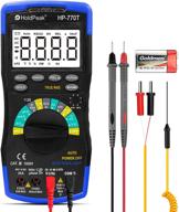 🔧 holdpeak hp-770t: 6000 counts trms digital multimeter catiii 1000v – auto ranging, data hold, ncv, ac/dc amp ohm volt meter with thermometer, backlit, and more! logo