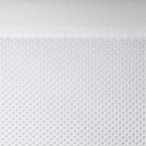 img 1 attached to 👶 BreathableBaby Classic Mini Crib Mesh Liner - Safe for Baby, Anti-Bumper, White
