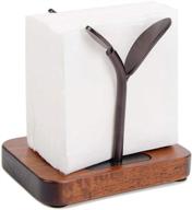 🧺 napkin holder for kitchen - sleek napkin holders for easy organization logo