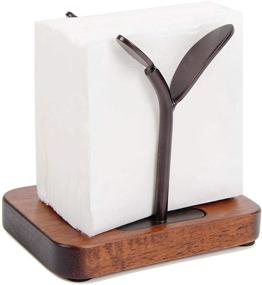 img 4 attached to 🧺 Napkin Holder for Kitchen - Sleek Napkin Holders for Easy Organization