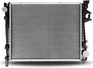 🚗 dodge ram radiator: autosaver88 atrd1041 compatible with ram 3500, 2500, and 1500 laramie, st, slt models - v6 & v8 engine compatibility logo