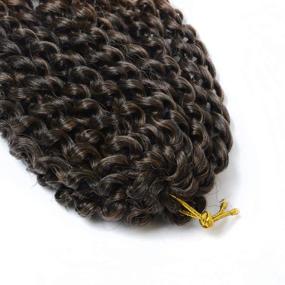 img 2 attached to Bundles Marlybob Crochet Synthetic Extensions Hair Care for Hair Extensions, Wigs & Accessories