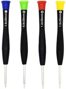 img 4 attached to MMOBIEL 24-in-1 Repair Toolkit Screwdriver Set with 2mm Adhesive Tape for Enhanced Compatibility with Smartphones and Tablets