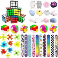 🎉 kids toys assortment bundle - party favors, carnival prizes, birthday party pack, prizes box toy, classroom rewards, pinata filler, treasure box, goodie bag filler, school game supplies (42 pack) логотип