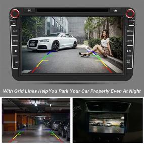 img 1 attached to 🚗 Улучшенная видимость: 170° видео камера заднего вида, интегрированная в номерной знак - Honda Accord / Acura TSX / Pilot / Civic / Odyssey.
