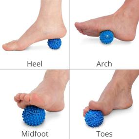 img 3 attached to 👣 Relieve Foot Stress and Aches with the Body Back Foot Star Massager Ball and Plantar Fasciitis Roller