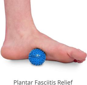 img 2 attached to 👣 Relieve Foot Stress and Aches with the Body Back Foot Star Massager Ball and Plantar Fasciitis Roller