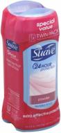 suave powder invisible solid anti perspirant and deodorant twin pack - 5.2 oz/6 pack logo