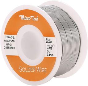 img 4 attached to 🔥 Whizzotech Solder Wire 60/40 Tin/Lead with Flux Rosin Core - 0.032 Inch Diameter for Electrical Soldering (4oz/100g/0.22lb)