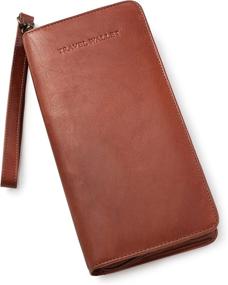 img 1 attached to Visconti 1157 Leather Planner Passports Travel Accessories for Travel Wallets