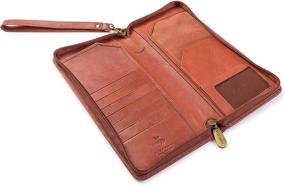 img 2 attached to Visconti 1157 Leather Planner Passports Travel Accessories for Travel Wallets