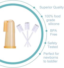 img 2 attached to Toothbrush Cleaner Newborn Disposable Cleaning