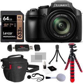 img 4 attached to Panasonic FZ80 Lumix: 4K Long Zoom Camera with 18.1 MP, Power O.I.S, LCD, and Accessory Bundle for Incredible Photography