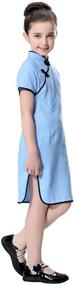 img 3 attached to 👘 Exquisite Bitablue Classic Cotton Traditional Chinese Attire for Girls: Clothing and Dresses