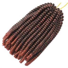 img 1 attached to Spring Crochet Synthetic Braiding Extensions Hair Care and Hair Extensions, Wigs & Accessories