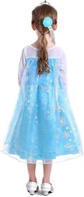 img 1 attached to 👸 Sparkle and Shine: ITVTi Girls Princess Costumes for Halloween Cosplay and Fancy Dress Up (Ages 2-8)