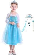 👸 sparkle and shine: itvti girls princess costumes for halloween cosplay and fancy dress up (ages 2-8) logo