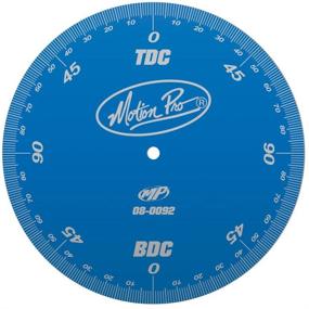 img 1 attached to Precision and Style: Motion Pro 08-0092 Anodized Blue Degree Wheel